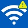 wifi with warning. 