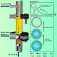 An illustration of the flame aerosol synthesis system and related products, as described in the study published by the journal Matter. 