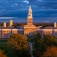 Aerial view of Hayes Hall on UB's South Campus. 