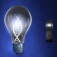 Concept of "lightswitch genes" featuring a lit lightbulb with a dna strand as the filiment and a lightswitch in the "on" position. 