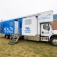 Zoom image: UB’s newest mobile health units, called Health on Wheels — the biggest of which measures 45 feet in length — will provide health screenings and more to neighborhoods around Western New York. Photo: Douglas Levere 