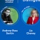Zoom image: From left, Andrew Ross Sorkin, Liz Cheney, Moogega Cooper and Ella Al-Shamahi are the presenters in the 2026-27 UB Distinguished Speakers Series. 