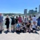 Zoom image: The University at Buffalo's Research Experience for Undergraduates (REU) program allowed students to study climate and geological hazards in Western New York, and a chance to explore local destinations like Niagara Falls. 