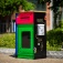 A collection bin for microplastics. 
