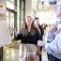 Alyssa Warrior presents her research during the RNEW Institute's spring poster session and celebration. 