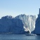 Icebergs that broke off from Jakobshavn Glacier in Greenland. 