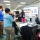 Sophomore externship participants give presentations. 