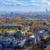 Aerial view of the south campus. 