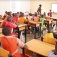 Nigerian students in a classroom. 