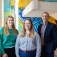 From left, Lauren Reinhart, Melissa Safford, Ryan Creps. 