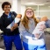 Nursing students participate in a skill expo during the start of the spring semester in January 2026 in Wende Hall. 