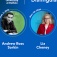 Graphic of the four guests for the 2026-27 Distinguished Speakers Series. 