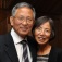 John and Janet Sung standing close together. 